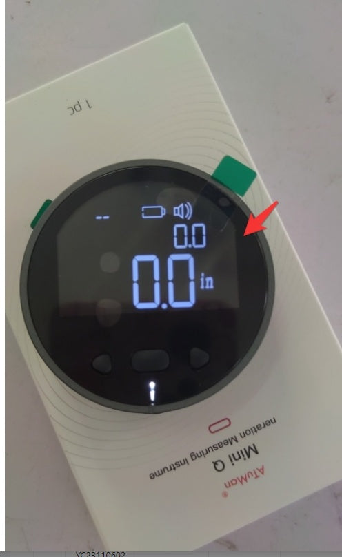 Mètre électronique digital LCD rechargeable