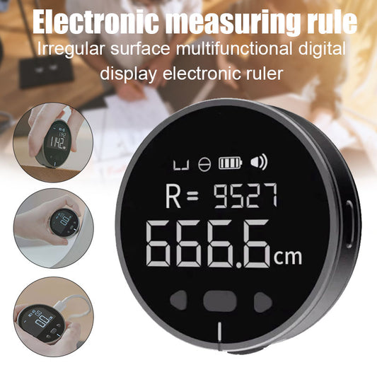 Mètre électronique digital LCD rechargeable