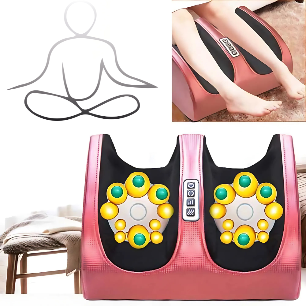 Appareil de massage des pieds 3D Shiatsu chauffant