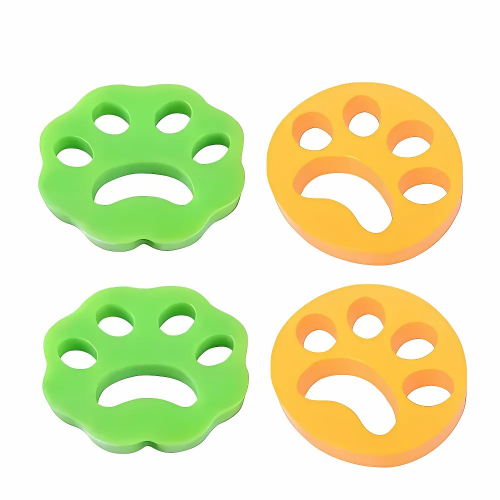 Attrape-poils en silicone pour linge et textiles